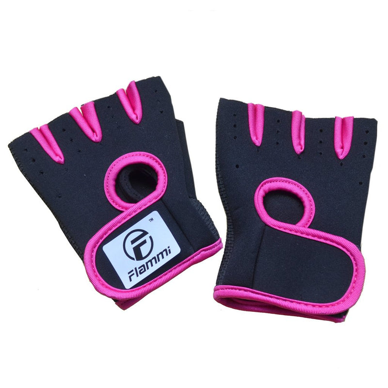 Flammi Women's Exercise Gloves Fitness Gym Workout Gloves Fundamental Training Gloves Pink - BeesActive Australia