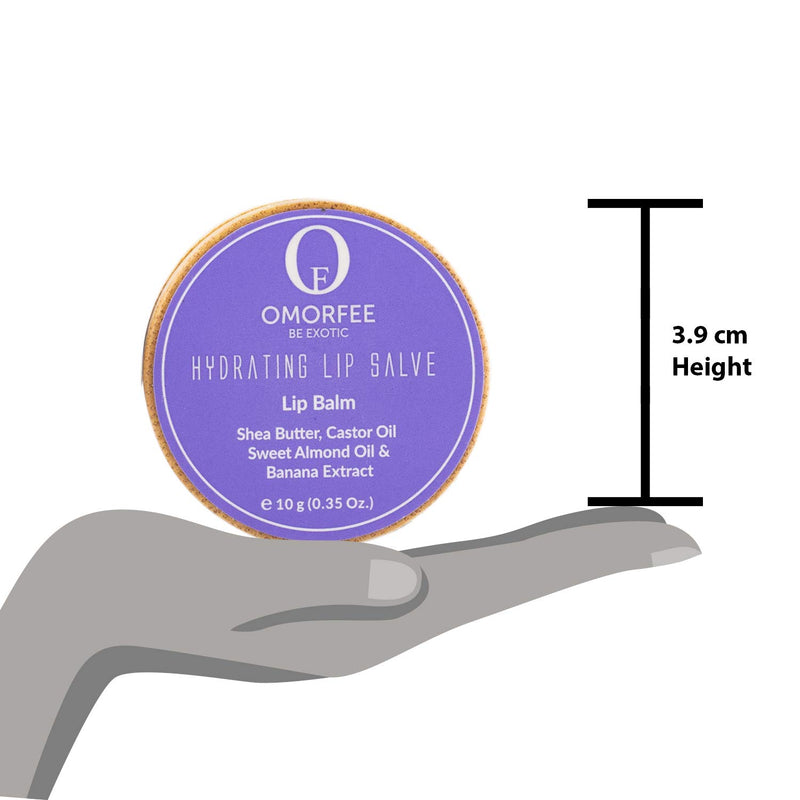 Omorfee 100% Organic Hydrating Lip Balm for Dry Cracked Chapped Lips Repair & Treatment- 10 g/0.35 Oz - BeesActive Australia