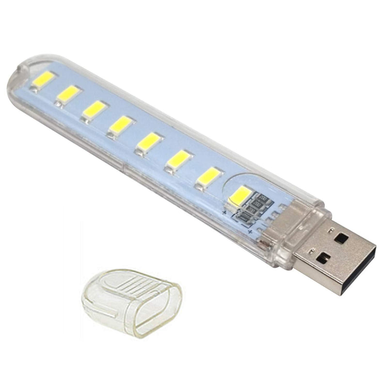 OUOU Mini Portable LED Night Light USB Keychain Lights for Reading Outdoor Powered Camping Lamp - BeesActive Australia