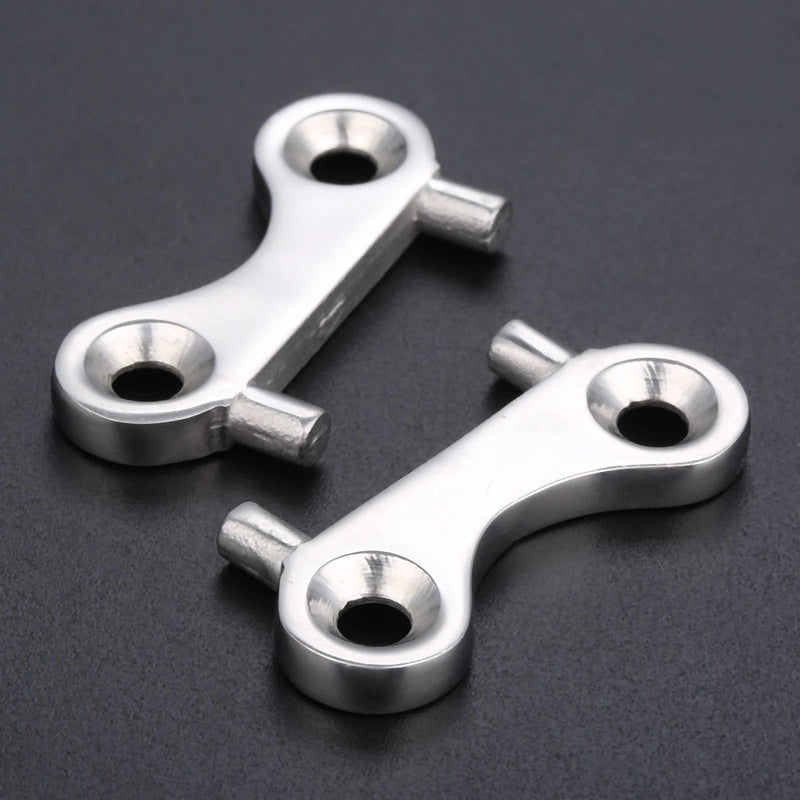 HUTUNOUY 2pcs Boat Gas Cap Key, 316 Stainless Steel Marine Bayliner Boat Cap Gas Replacement Key for Fuel Water Tank - BeesActive Australia