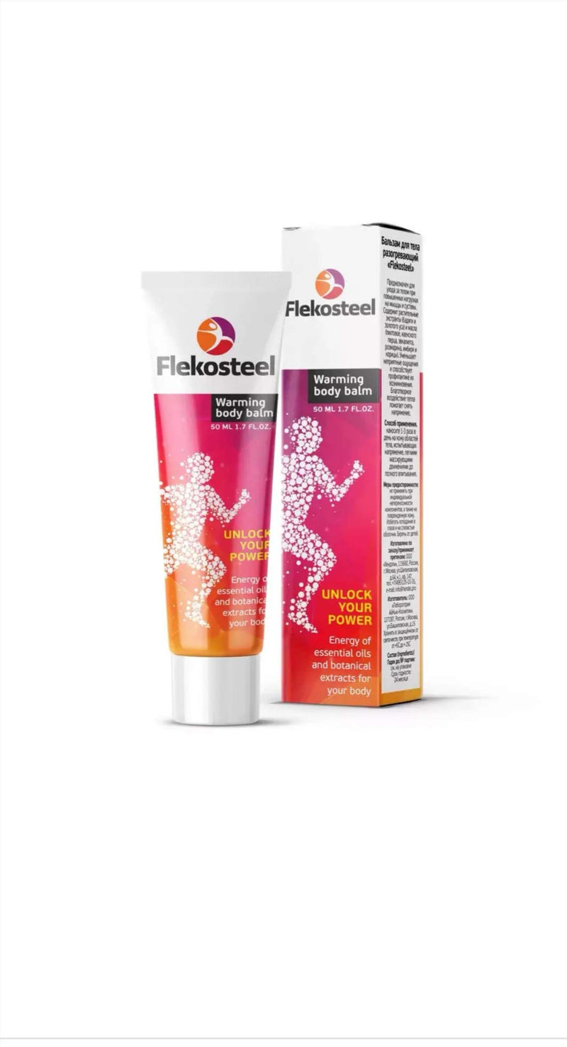 Hendel's Garden Flekosteel Warming Body Balm 50 ml 1.7 fl oz 1.7 Fl Oz (Pack of 1) - BeesActive Australia