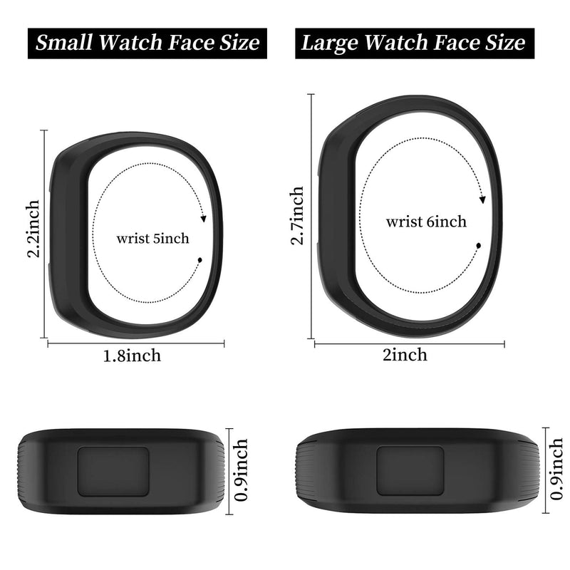 Watbro Bands Compatible with Garmin Vivofit JR/Vivofit JR2/ Vivofit 3, Soft Silicone Adjustable Stretchy Replacement Watch Bands with Buckle, for Vivofit jr/jr 2/3, for Kids Boys Girls Small Large 3 Pack:Slate+Sky Blue+Lime - BeesActive Australia