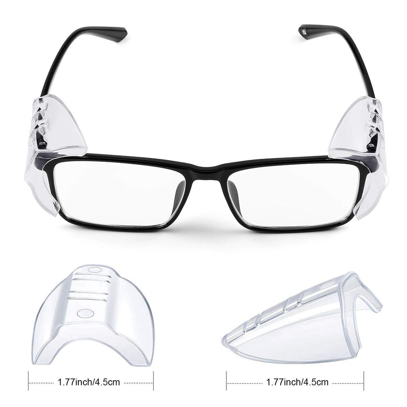 2/4/6/10 Pairs Glasses Side Shields For Eyeglasses,Side Shields For Prescription Glasses 2 - BeesActive Australia