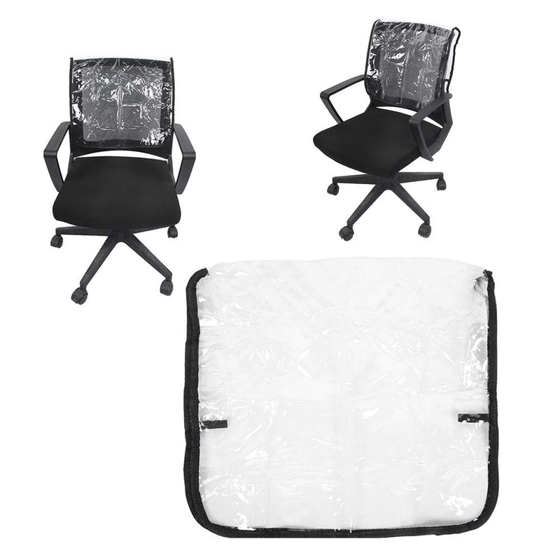 Professional Chair Backrest Protective Cover Transparent Waterproof Chair Cover Protector for Hair Barber Beauty Salon,salon chair covers protectors - BeesActive Australia
