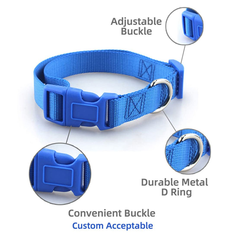 Hands Free Running/Walking/Training Dog Leash of 4 feet, Reflective Stitching Safety Proof Locking Buckle Waist Belt of 50.4 Inch/128 cm, Comes with a Bonus Dog Collar. Medium Leash (Blue/Red) + Collar (red) - BeesActive Australia