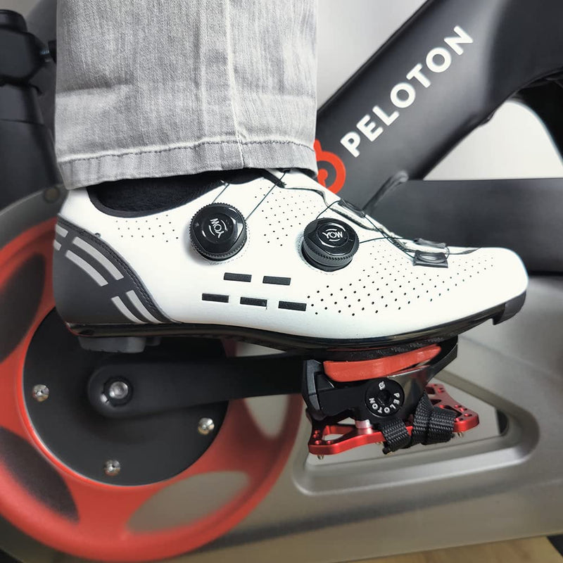 Dynaset Toe Clips Straps Cage for Peloton Bike Pedals,Peloton Pedals Adapter for Regular Shoes,Convert Look Delta Pedals to Dual Function Pedals - Ride with Sneakers. Black - BeesActive Australia
