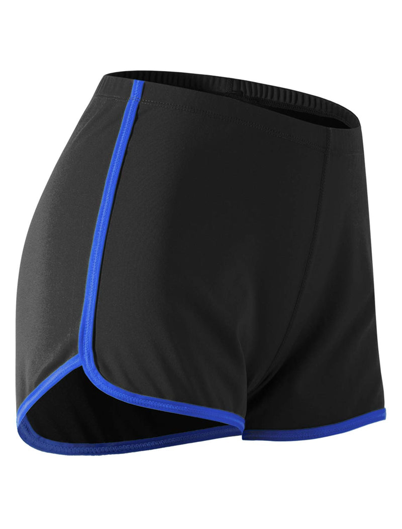 CADMUS Hot Summer Shorts for Women Sexy Booty Shorts for Beach Volleyball X-Small Pack of 1: Black (Blue), 2301# - BeesActive Australia