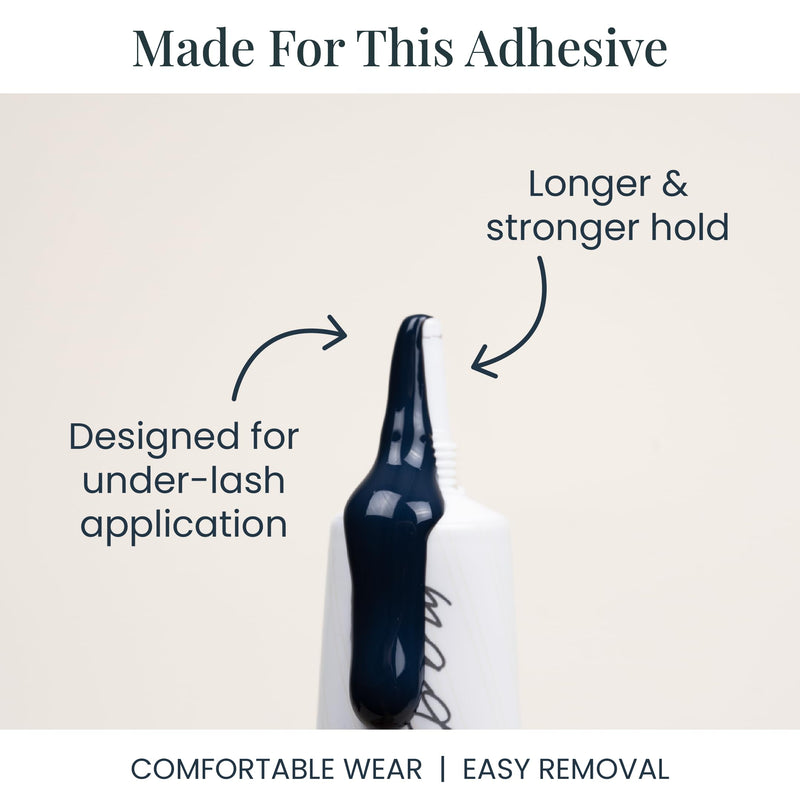 FlutterHabit Made for This Adhesive Lash Glue for Eyelash Extensions - Your Ultimate All-Day Hold Lash Cluster Glue for Effortless, Stunning, and Long-Lasting Eyelashes - All-in-one Lash Glue - BeesActive Australia