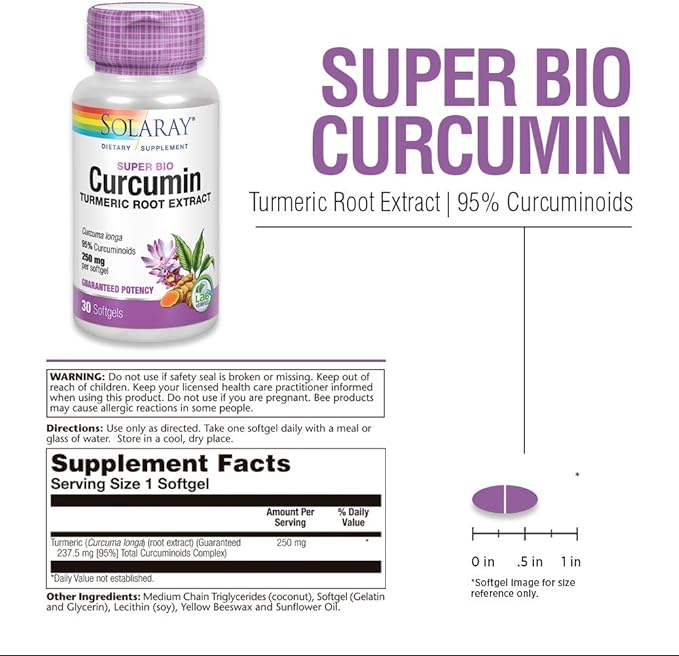 Curcumin 30 grains (autumn turmeric extract/turmeric) [shipped directly from overseas] - BeesActive Australia