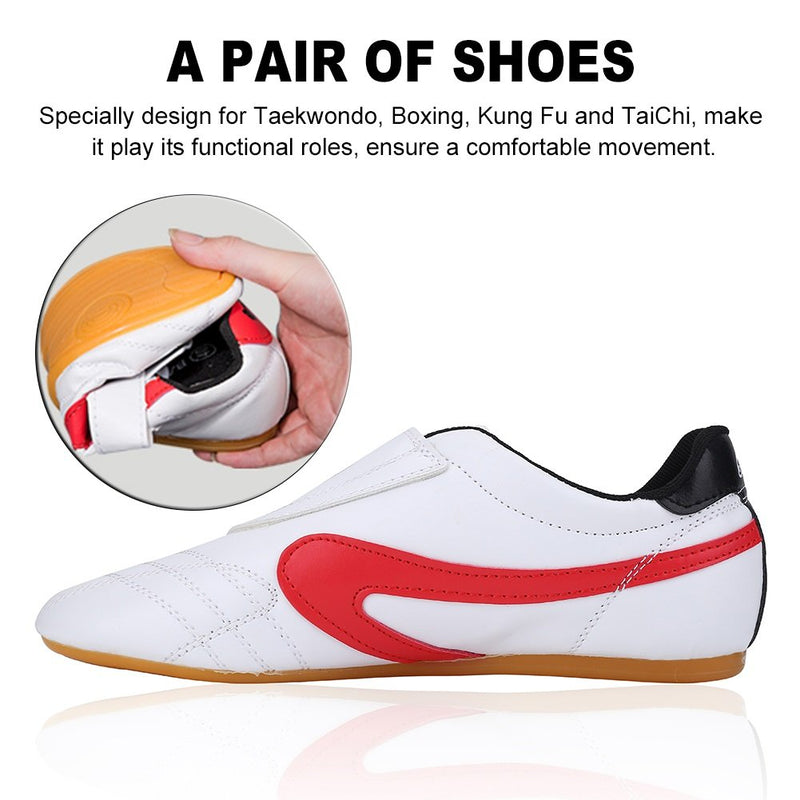 [AUSTRALIA] - VGEBY Taekwondo Boxing Shoes, Tai Chi Kongfu Shoes Lightweight Breathable Karate Traning Shoes for Men Women (Size : 30) 