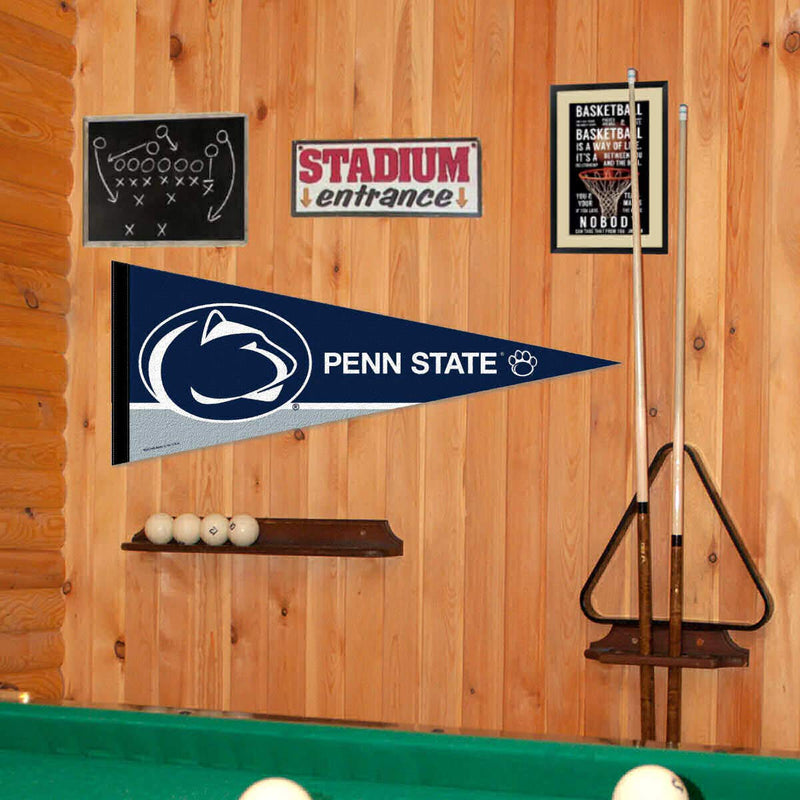 College Flags & Banners Co. Penn State Nittany Lions Pennant Full Size Felt - BeesActive Australia