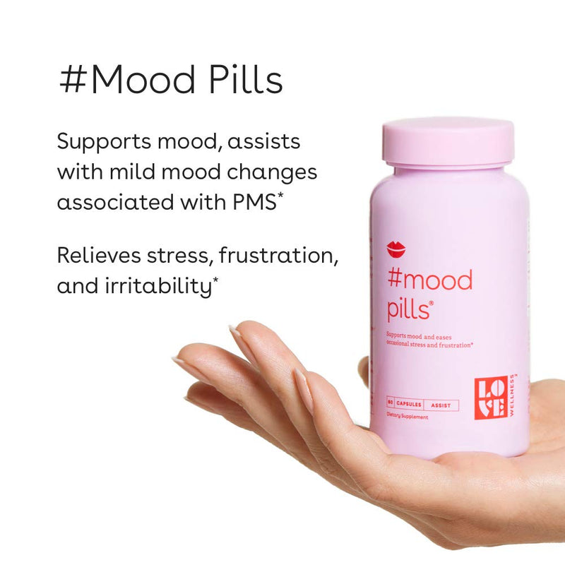 Love Wellness #Mood Pills - Helps Keep Your Mood, Happy & Relaxed - 30-Day Supply - Helps with Stress Relief & Improve Mood – Made with Good-for-You Ingredients - Safe & Effective Daily Supplement - BeesActive Australia