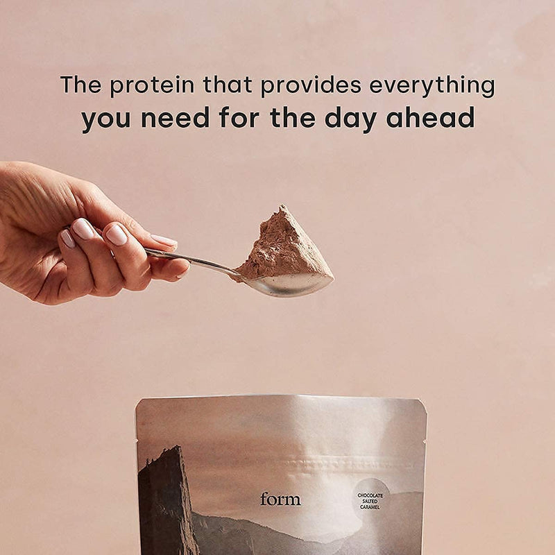 Form Superblend Protein - Vegan Protein Powder with Superfoods, Vitamins and Minerals (Chocolate Salted Caramel) Chocolate Salted Caramel 520 g (Pack of 1) - BeesActive Australia