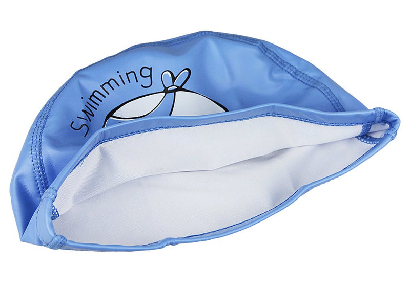 2 Pack Unisex Kids Swim Caps, 3D Ergonomic Waterproof Swim Caps, Swim Bath Short/Long Hair Hats for Boys Girls Age 3-12 Blue+Pink - BeesActive Australia