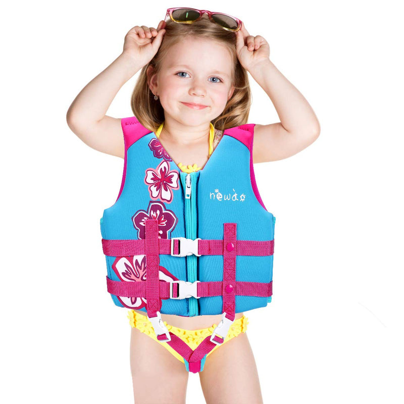 Kids Swim Vest Boys Girls Youth Swimming Safety Swimsuit Swimwear Training Vest with Adjustable Strap for 22-64 Lbs Small - BeesActive Australia