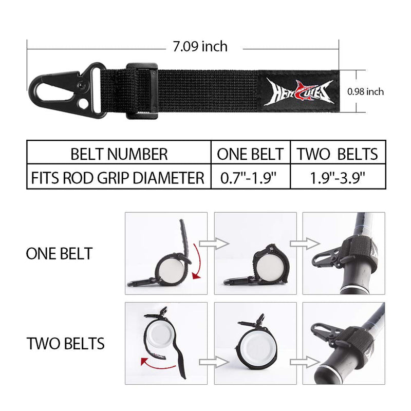 HERCULES M4 Heavy Duty Fishing Lanyard, Coiled Lanyard for Fishing, Rods, Pliers, Boating, Paddles, Kayak Paddle Leash (17.7" Plus) - BeesActive Australia
