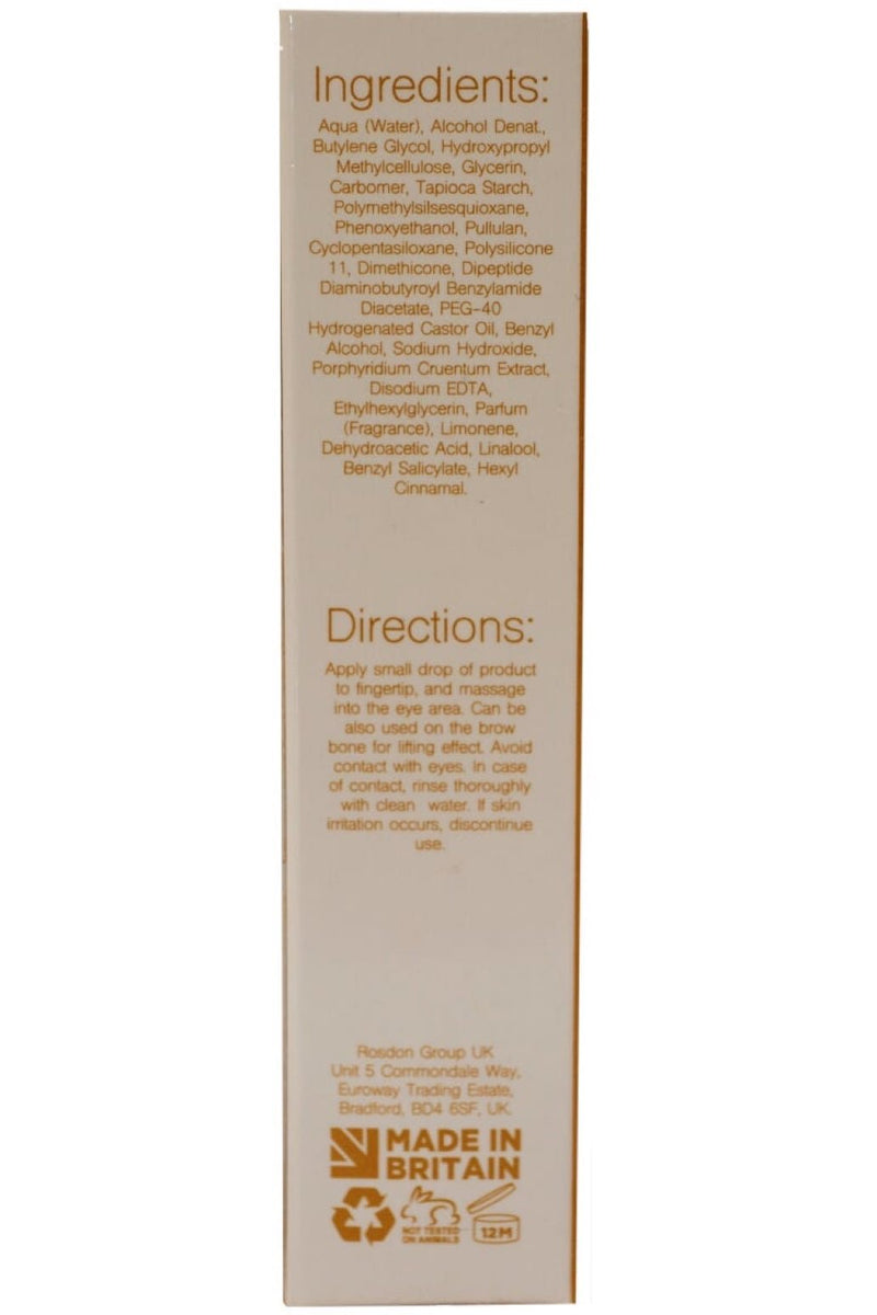 Eye Serum for lines & wrinkles & dark circles and puffiness anti ageing Instant eye bags remover for Crows Feet Fine Lines Collagen Booster - BeesActive Australia