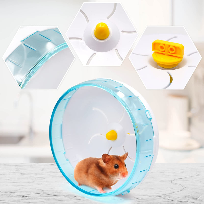 Hamster Saucer 8.3" Silent Hamster Exercise Wheels Silent Spinner Running Wheels for Small Animal Pet Hamster Chinchillas Gerbils and Mice - BeesActive Australia