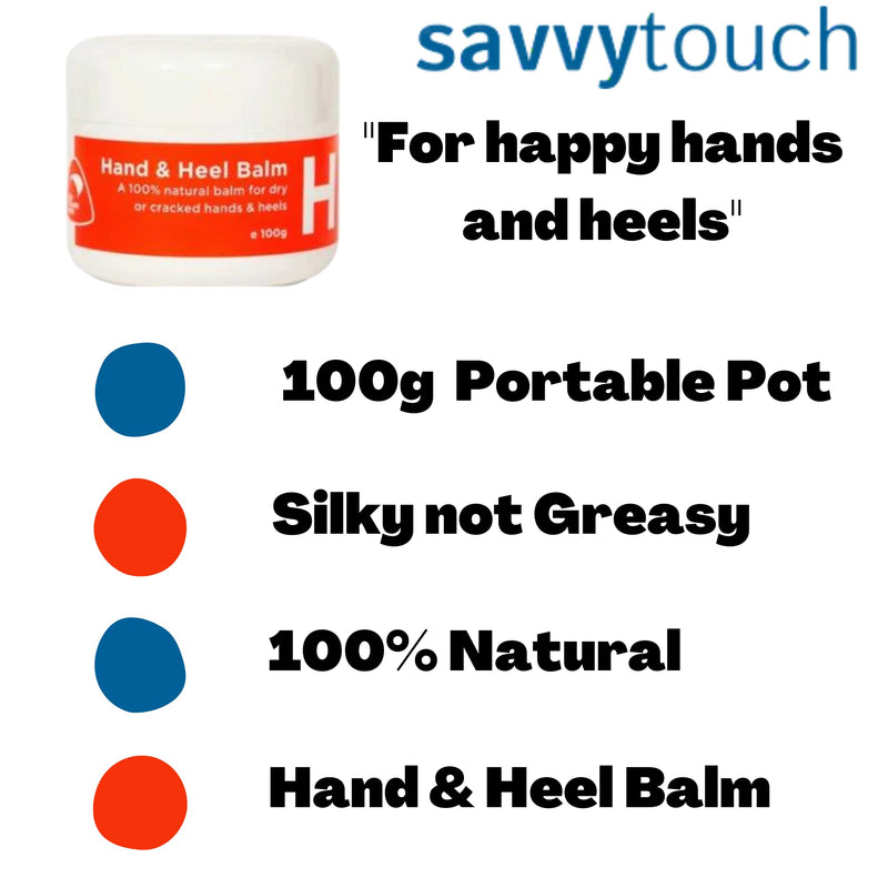 100ml Hand Heel and Foot Cream Balm for Dry Cracked Skin Treatment & Repair: 100% Natural Ingredients for Protection & Healing - BeesActive Australia