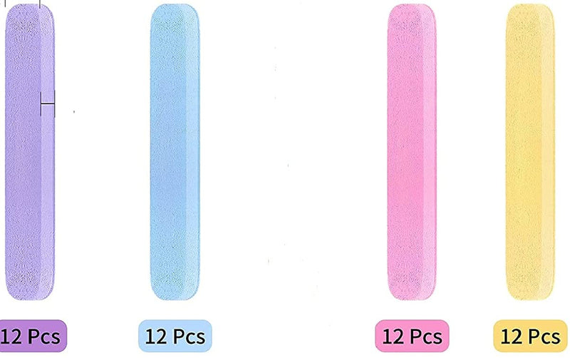 48 Pcs Facial Sponges, Compressed Face Cleansing Sponge Cellulose Face Sponge for Men Women Massage Makeup Removal Multi-colored - BeesActive Australia