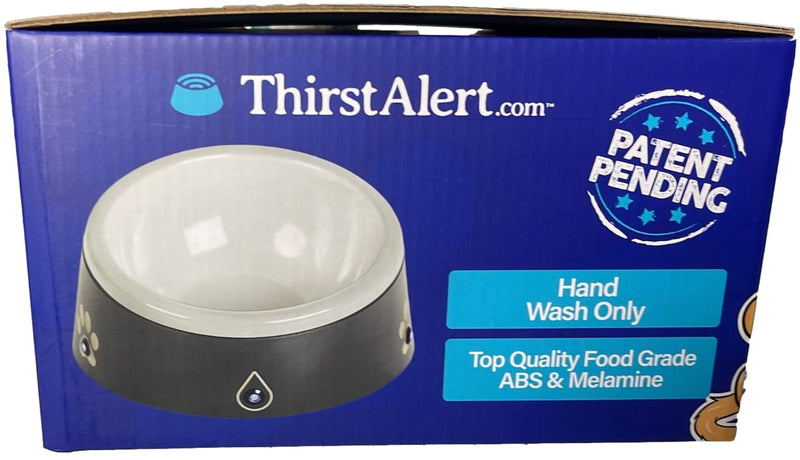 ThirstAlert.com Smart Pet Water Bowl. Never let Your Pet Go Thirsty Again. 3 LED Lights Will Blink & Let You Know When The Water Bowl is Approximately 80% Empty. - BeesActive Australia