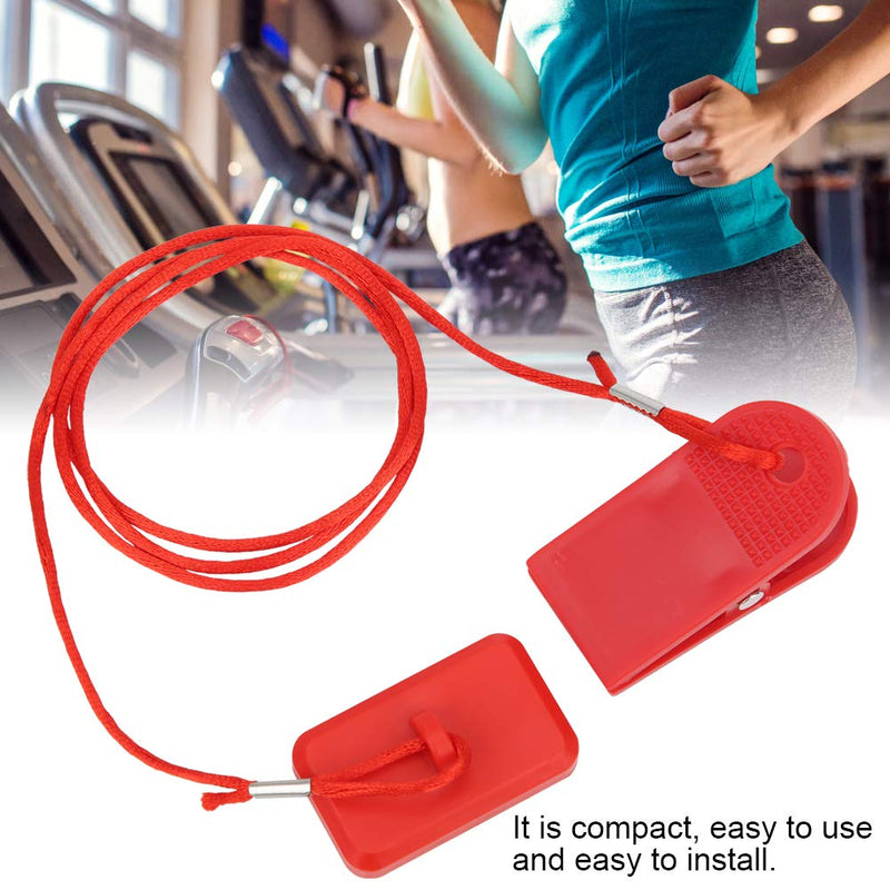Running Machine Safety Switch Safety Lock Magnet Treadmill Key Accessories General Fitness Accessories Rectangular Safety Clip(2 Pcs) - BeesActive Australia