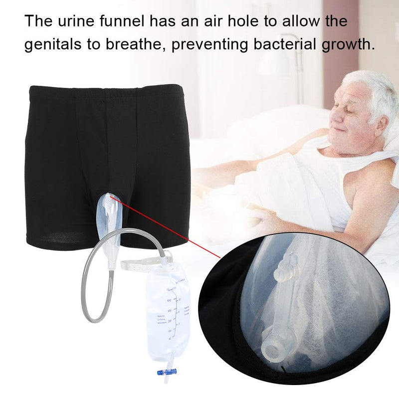 Reusable Male Urinal Pee Leg Bags 500ml,Urine Bag Pants Collection Bag Silicone Urine Funnel Pee Holder Collector with Catheter - BeesActive Australia