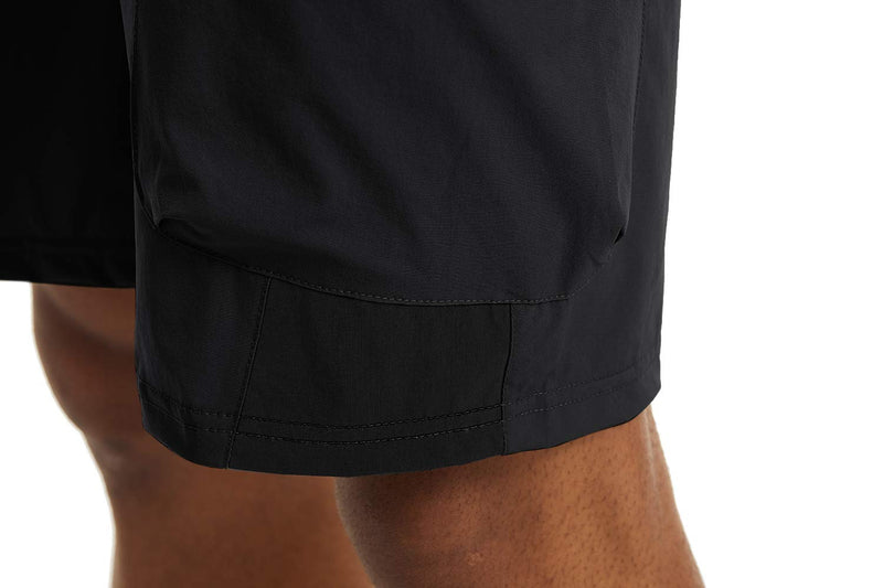 CRYSULLY Men's Hiking Shorts Lightweight Quick Dry Cargo Shorts with 5 Pockets 40 Black - BeesActive Australia