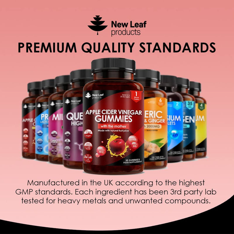 Apple Cider Vinegar Gummies Vegan with The Mother High Strength + Vitamin B12 Folate Pomegranate & Beetroot – Fresh Pure Unfiltered Vinegar Not Powder Apple Cider Vinegar Gummy 1 Per Serving Gummies / 1 Month - BeesActive Australia