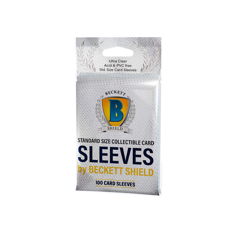 Beckett Shield Clear Soft Card Sleeves - Individual Pack - BeesActive Australia