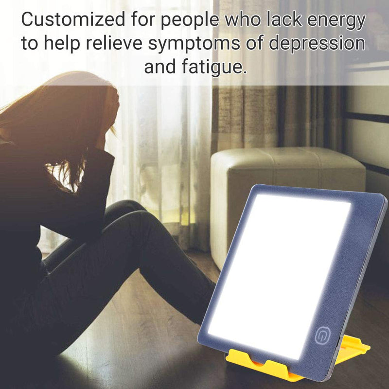 5V Therapy Lamp Brightness Adjustable Ultrathin Sad Lights Daylight Lamp with USB Cable and Holder for Bad Mood Removal - BeesActive Australia