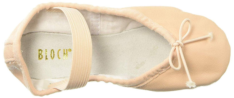 [AUSTRALIA] - Bloch Girls Dance Dansoft Full Sole Leather Ballet Slipper/Shoe, Pink, 1.5 Medium Little Kid 