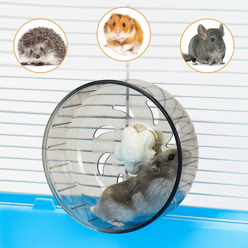 Hamster Exercise Wheels, YOUTHINK Silent Running Wheel 13cm Quiet Spinner for Gerbils Mice Small Animals Cage Toy Attachment - BeesActive Australia