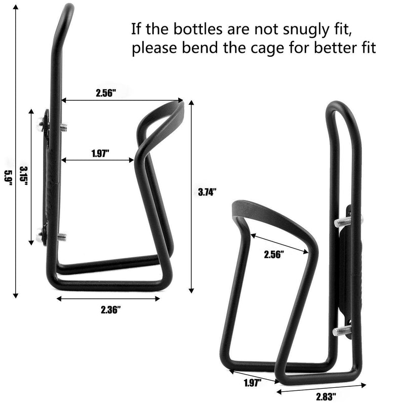 FiveBox Lightweight Aluminum Alloy Bicycle Water Bottle Cage Holder for Outdoor Activities - BeesActive Australia