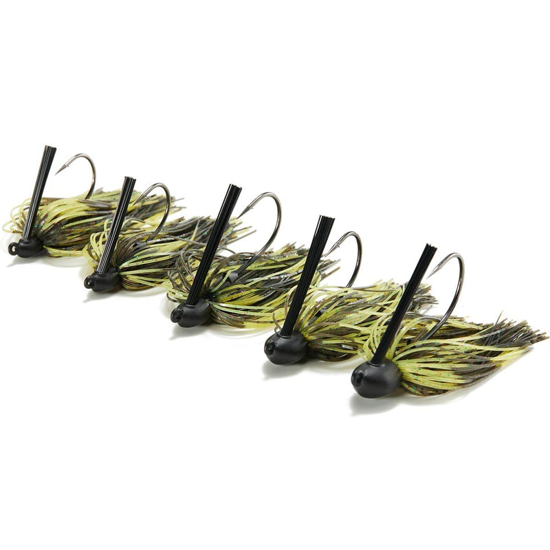 nako. Tungsten Swimming Jig, Bass Fishing Jig with Weed Guard, Weedless Skirted Swim Jig Candy Craw 1 oz - BeesActive Australia