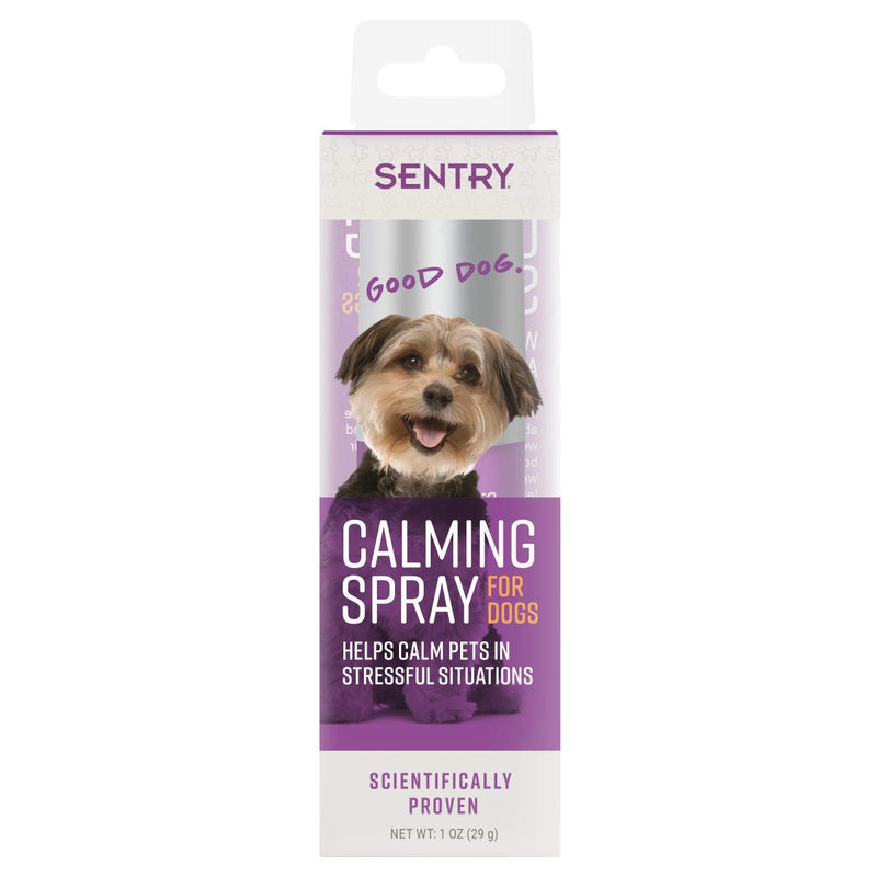 Sentry Calming Spray for Dogs, Uses Pheromones to Reduce Stress, Easy Spray Application, Helps Dogs with Separation, Travel, Loud Noises, and Anxiety - BeesActive Australia