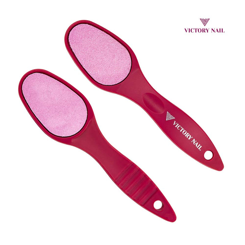 VICTORY NAIL 1PCS Medium and rough Grit ceramic pink foot File Double-sided callus removal - BeesActive Australia