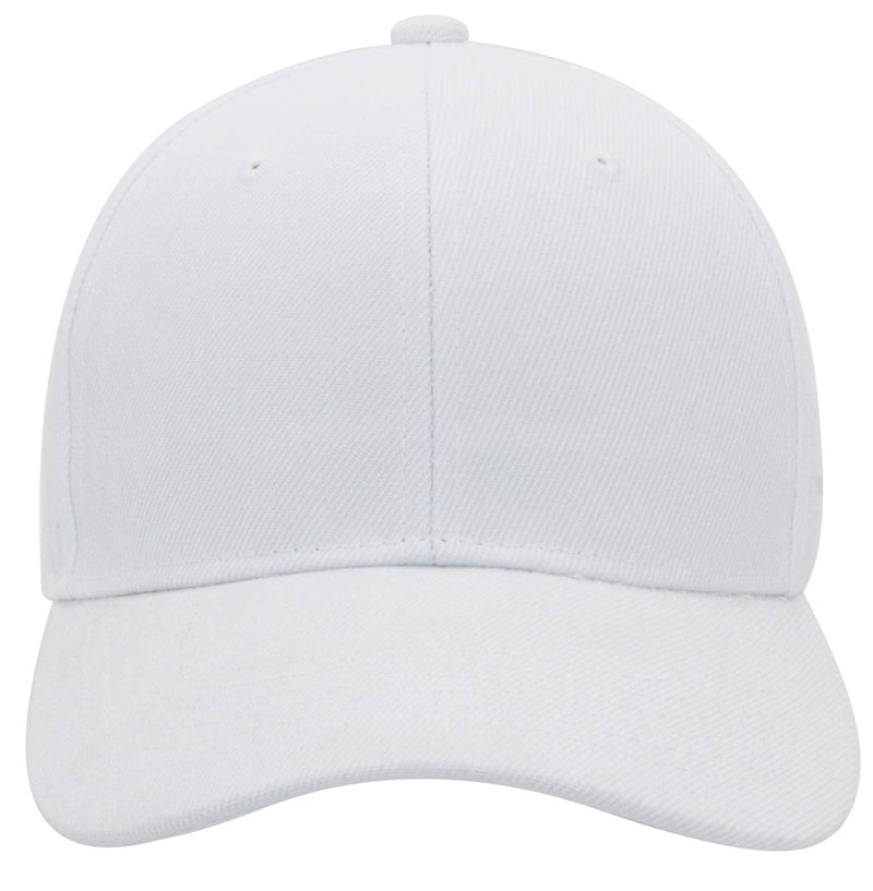 AZTRONA Baseball Cap Men Women - Adjustable Plain Sports Fashion Quality Hat White - BeesActive Australia