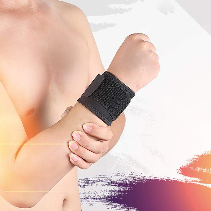 Wrist Brace Compression Wrist Strap Support Wrists forfor Men & Women, Youth & Elderly, Boys& Girls, One Size Adjustable, Sports Wristband (Pink) Pink - BeesActive Australia