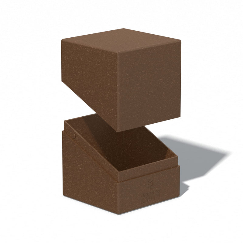 Ultimate Guard RTE Boulder 100+, Deck Case for 100 Double-Sleeved TCG Cards, Brown, 97% Renewable, Made in Germany, Secure & Durable Storage 100+ - BeesActive Australia