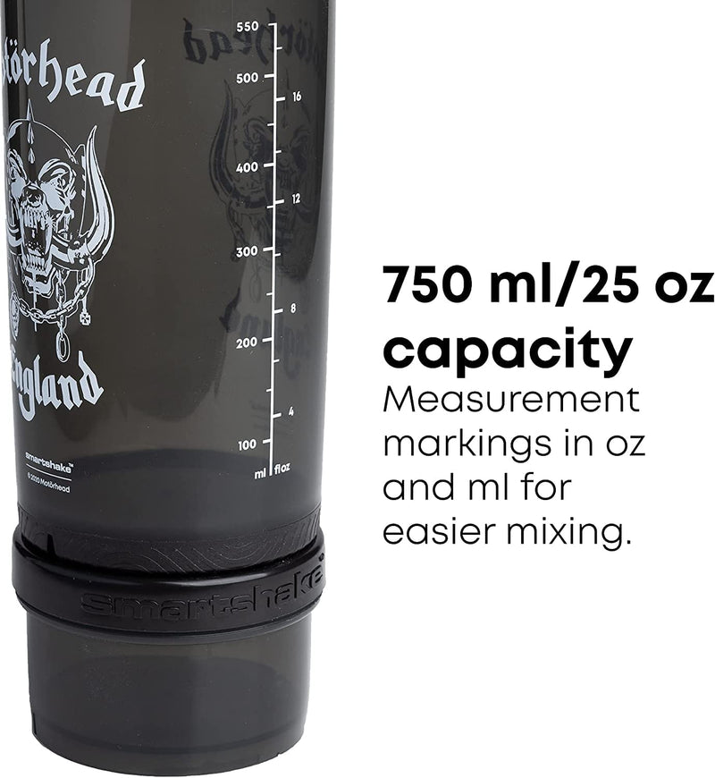 Smartshake Revive, 750 ml, Motorhead, Shaker Motörhead - BeesActive Australia