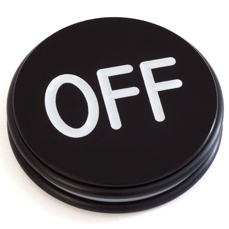 GSE Games & Sports Expert Double-Sided Acrylic Casino Craps ON/Off Puck, 3 Inch Diameter - BeesActive Australia