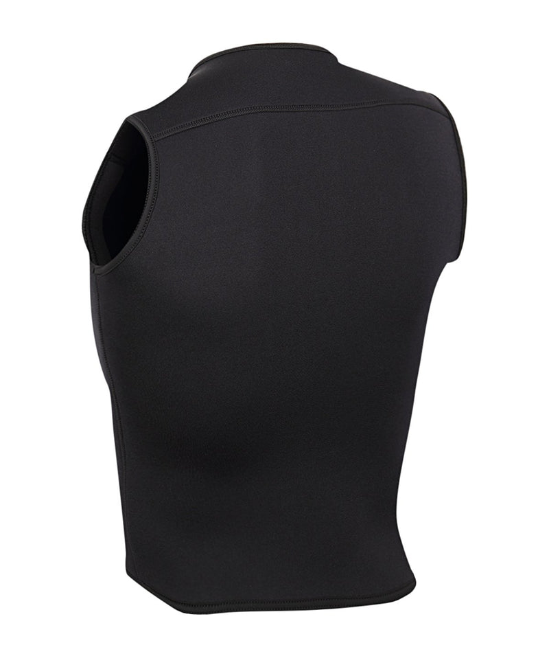 [AUSTRALIA] - Lemorecn Mens Wetsuits Top Premium Neoprene 3mm Zipper Diving Vest Black 2X-Large 