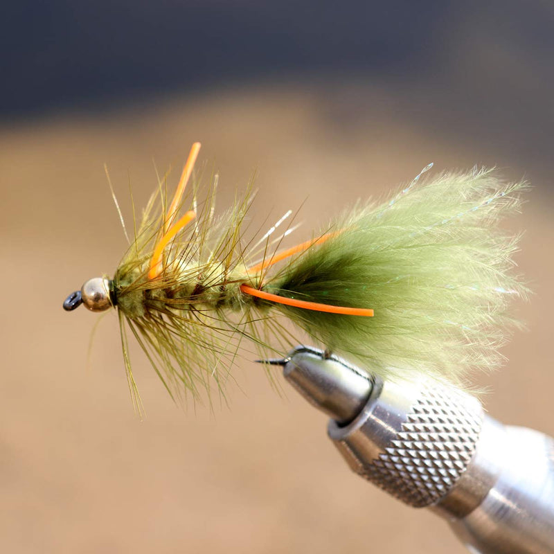 [AUSTRALIA] - Wifreo 30PCS Wooly Bugger Fly Trout Fishing Streamer Assortment with Waterproof Fly Box 
