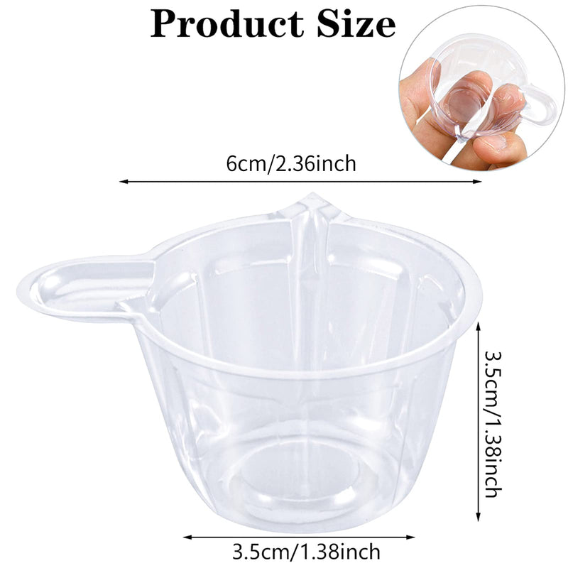 Pinenuts Disposable Urine Cups, 60 Pcs Plastic Urine Collection Cups, 50 ML Urine Specimen Cups for Pregnancy Ovulation Test 50ml - BeesActive Australia