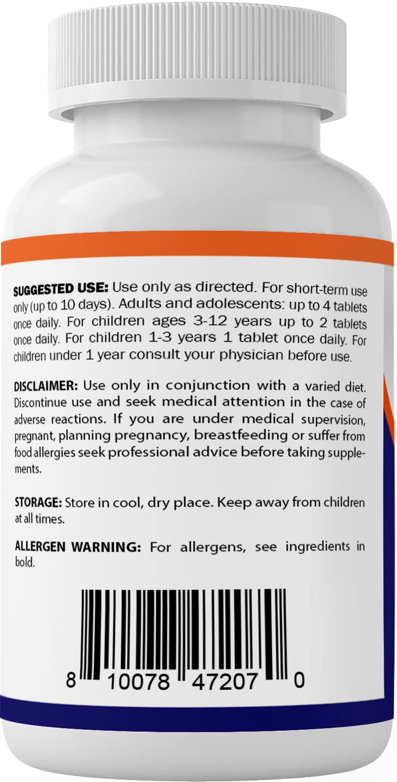 Vitamatic Potassium Iodide 65 mg per Serving - 60 Tablets - Thyroid Support - KI Pills (60 Count (Pack of 1)) 60 Count (Pack of 1) - BeesActive Australia