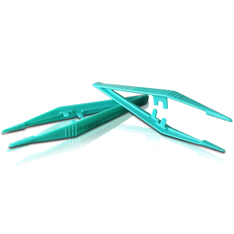 5 Pack - RE-GEN Re-Usable Plastic Tweezers - Ideal for Health & Beauty First Aid Medical DIY Arts & Crafts - BeesActive Australia