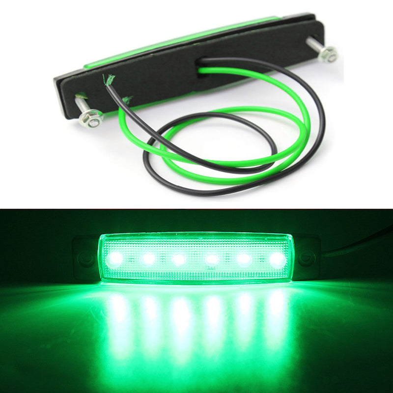 Shangyuan Boat Navigation Lights, Stern Lights for Boats, Marine Led Strip Lights for Boat Lights Bow and Stern, Navigation Lights for Boats Led, Kayak Lights, DC 12V 2PCS (Red and Green) Red and Green - BeesActive Australia