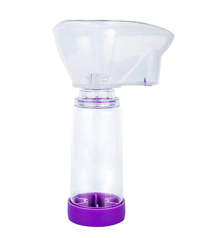 Inhaler Spacer Aerochamber Chamber for Adult,Children,Aroesol Asthma,Three Size for Choose (Large) L (Pack of 1) - BeesActive Australia