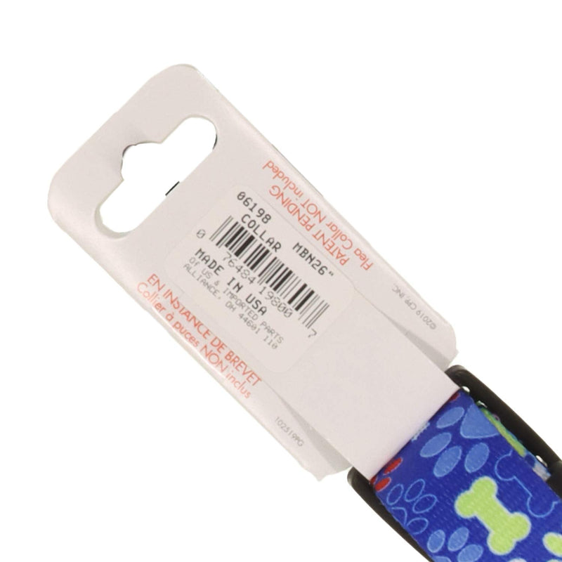 Coastal - Secureaway Flea Collar Protectors 1" x 26" Large Multi Bones - BeesActive Australia